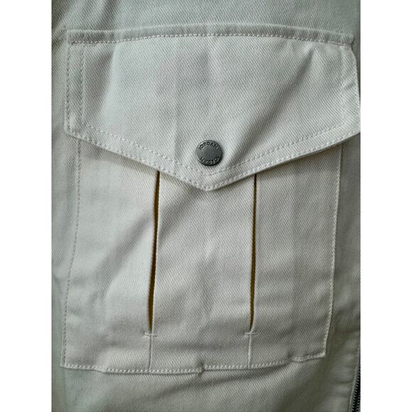 Air Jordan NWT Women's Creme Ivory Utility Bomber Jacket Size Medium Fits S, L - Picture 9 of 16